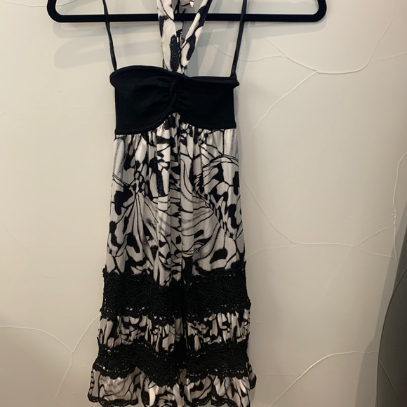 Bebe Black & White Dress - XS - Picture 12 of 13
